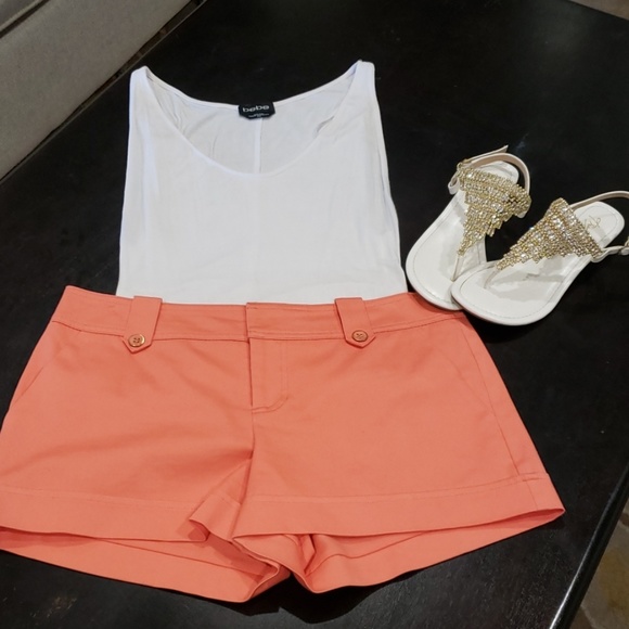Arden B Pants - Orange shorts